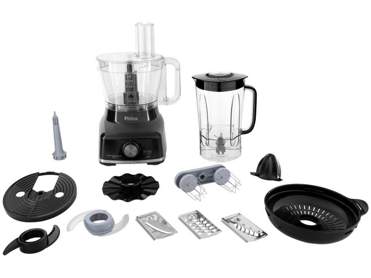 Multiprocessador de Alimentos Philco 1700W Preto PMP1600P 9 em 1